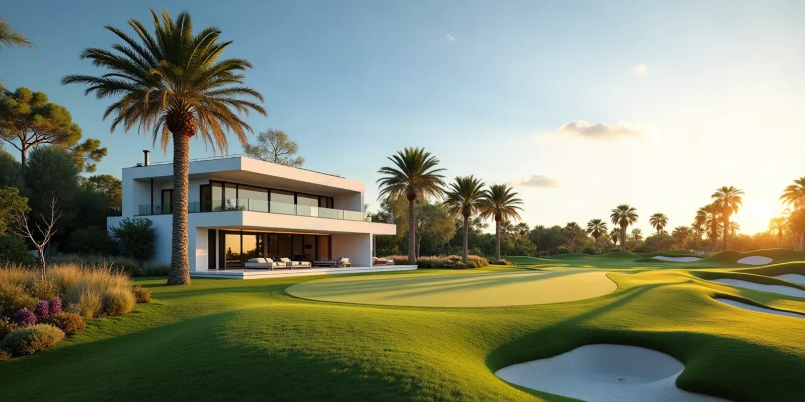 Villa méditerranéenne près d'un parcours de golf en Costa Blanca