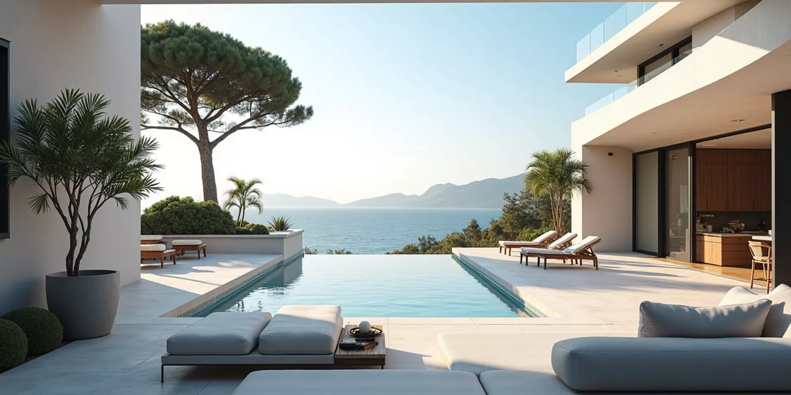 Villa de luxe avec terrasse vue mer sur la Costa Blanca, Espagne