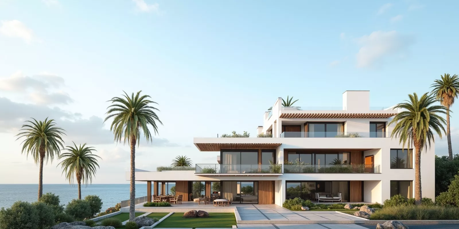 Villa moderne neuve en bord de mer sur la Costa Blanca