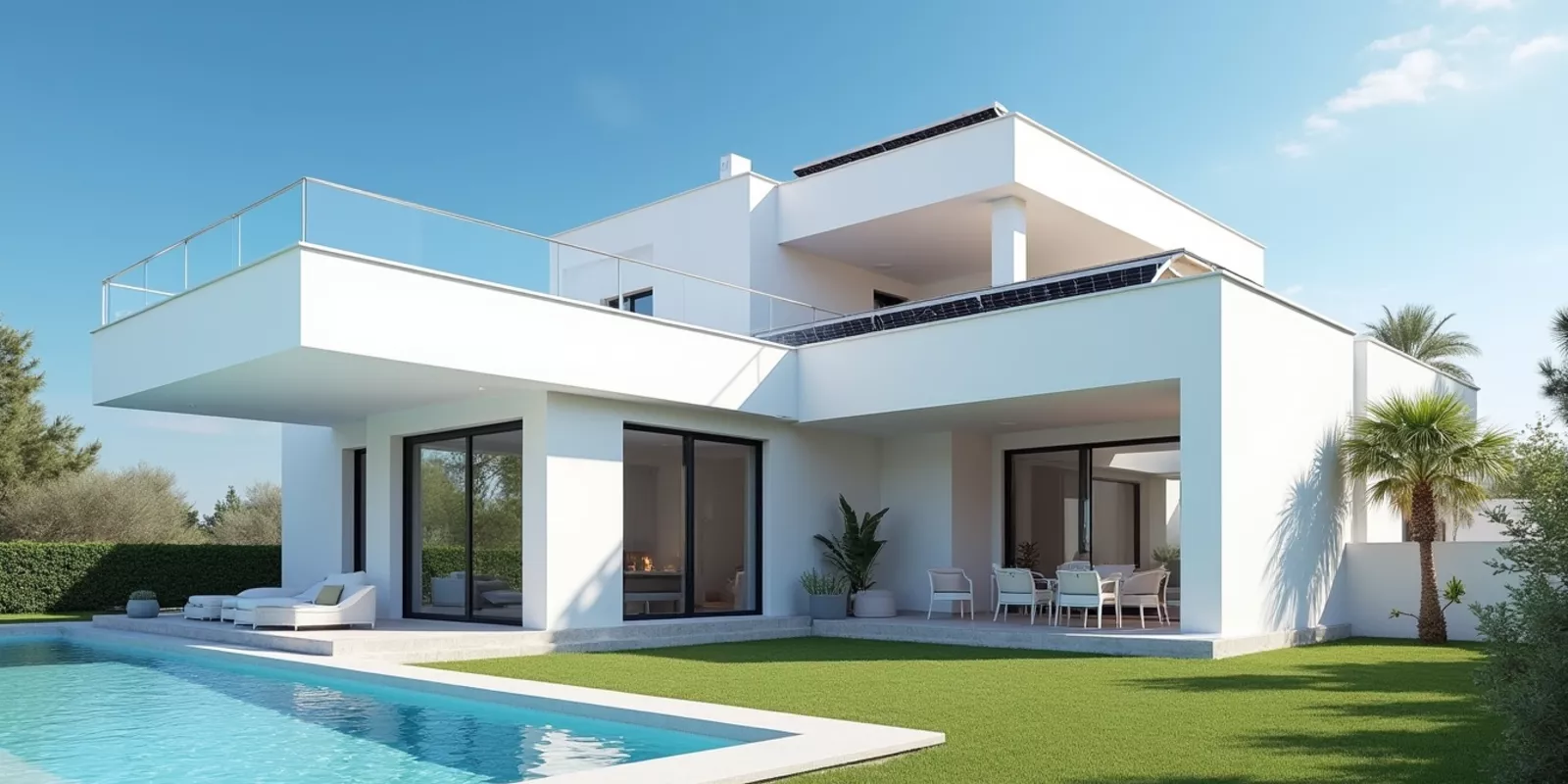Certificat de performance énergétique en Espagne - villa moderne